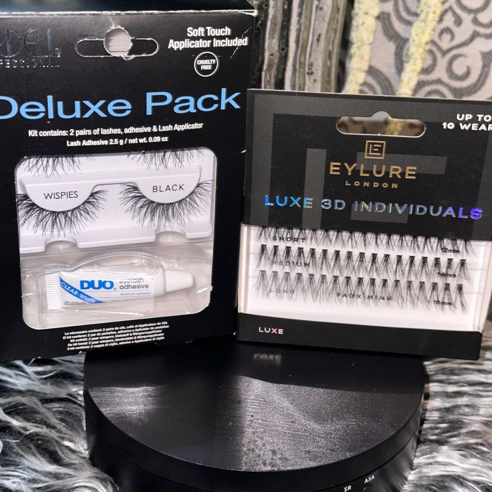 Eylure Luxe 3D Individuals Black Lashes
